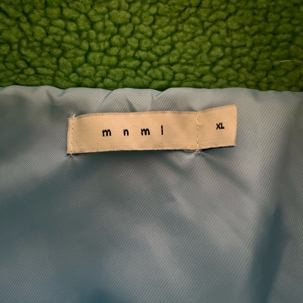 MNML Light Blue and Green Jacket - Picture 2 of 2